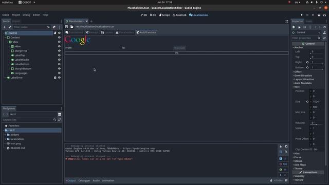 EN Godot 4 Localization Editor смотреть онлайн