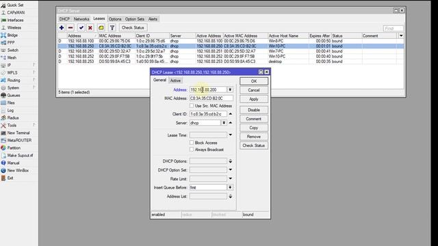 MikroTik Tutorial 44 - Static DHCP Leases смотреть онлайн
