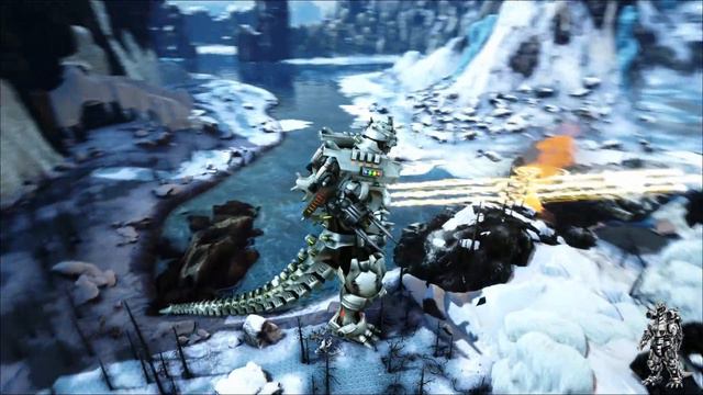Ark Survival Evolved Kiryu MechaGodzilla 1080p 60fps смотреть онлайн