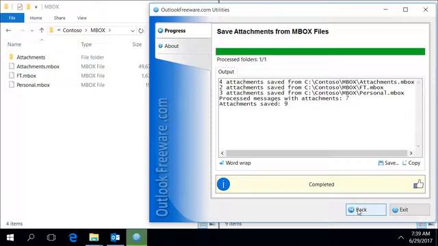 Save Attachments from MBOX files смотреть онлайн