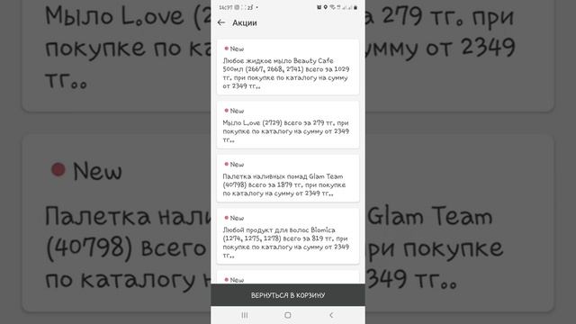 Как очень просто сделать заказ в приложении FABERLIC.. смотреть онлайн