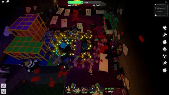 20 TURRETS VS. WOX!! Tower Defense Simulator - ROBLOX смотреть онлайн