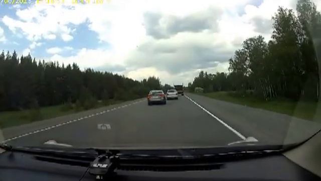 Обгон на трассе Троицк Челябинск смотреть онлайн