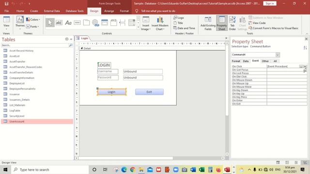 How to create Multi User LOGIN FORM in Ms Access With SECURITY LEVEL | Part-2 смотреть онлайн