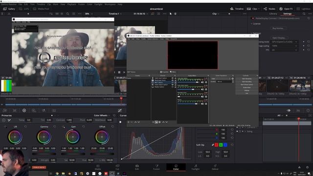 Quick look: How to live stream the video output from DaVinci Resolve using NDI and OBS. смотреть онлайн