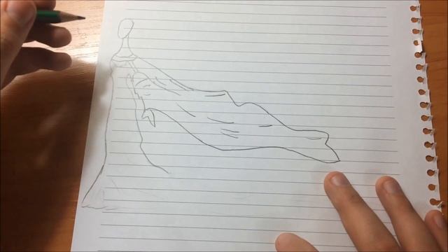 Рисуем платье карандашом // Drawing Channel смотреть онлайн