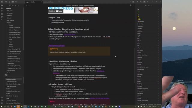 Update on Free Knowledgebase Obsidian , how I use it смотреть онлайн