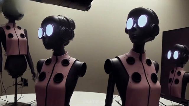Robot Twins from the Game Atomic Heart AI Draw смотреть онлайн