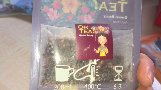 распаковка OR tea купила новый чай смотреть онлайн