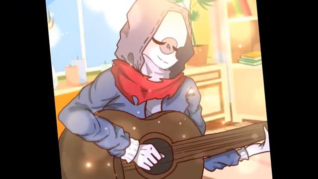 dust playing the guitar//gacha clud//ft.the murder time trio//by me смотреть онлайн