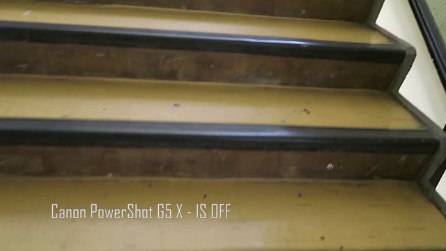 Canon PowerShot G5 X – IS OFF смотреть онлайн