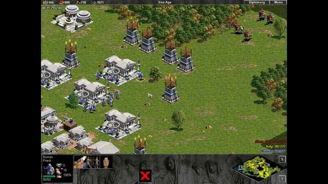 Enemies of Rome. mission 3. Spartacus. Priest Strategy. Age of Empires. смотреть онлайн