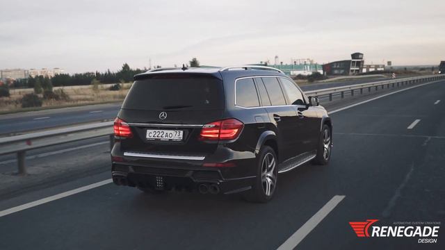 Tuning body kit Mercedes-Benz GL by Renegade design смотреть онлайн