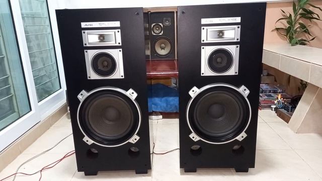 ทดสอบลำโพงวินเทจสามทางปากฮอนท่อเบสคู่ 91dB สวยเสียงดีเบสแน่น AUREX TOSHIBA SS-S50W MADE IN JAPAN смотреть онлайн