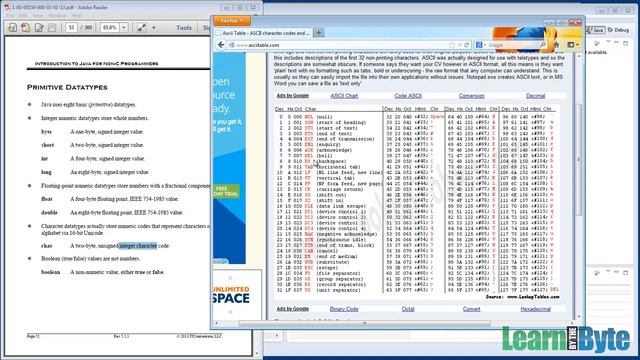 Intro to Java Training Course - Chapter 4 - Primitive Datatypes смотреть онлайн
