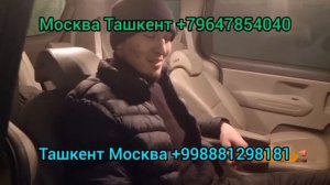 Москва-Ташкент на машине.