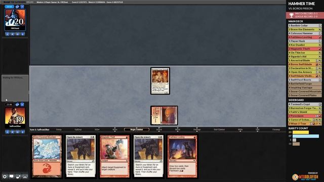 Budget Magic: $99 (13 tix) Hammer Time (Modern, Magic Online) смотреть онлайн