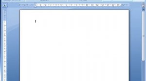 Как создать документ в Word 2007