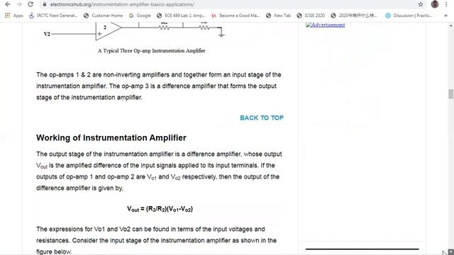 instrumentation Amplifier смотреть онлайн