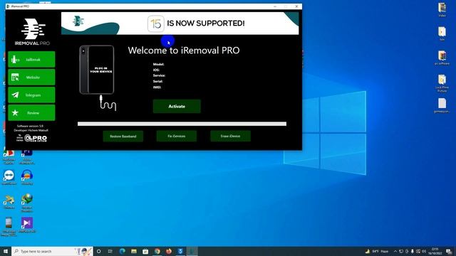 [Windows] iPhone iCloud Bypass | iRemoval Pro Tool | iOS 15 With Signal смотреть онлайн