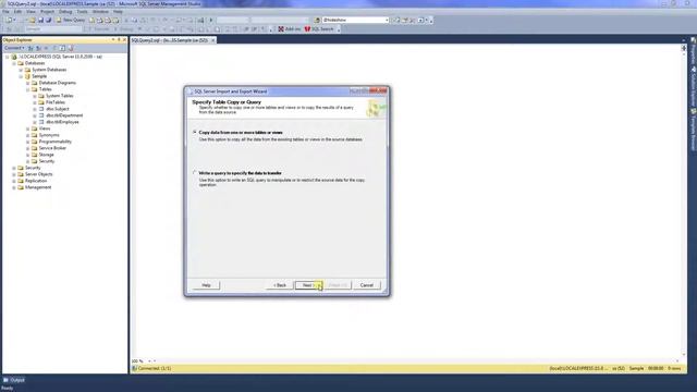 Export Data From SQL To Excel