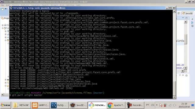 Java Web Acadêmico 08 Commitando as atualizações no GIT смотреть онлайн