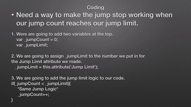 Learn How To Create A Jump Limit For Your Character With Some Easy Coding смотреть онлайн