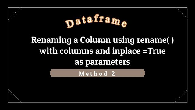 Python Pandas DataFrame Tutorial on Columns смотреть онлайн