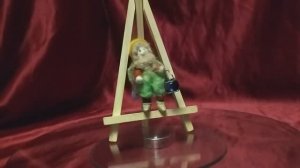 Кукла ручной работы "Мини гном Пин"