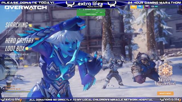 Here is Overwatch. Donate to Extra Life for Riley. https://goo.gl/TJ31sp смотреть онлайн