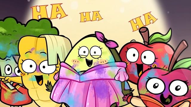 Vegetables Have a Really Bad Day | Funny Cartoon by Avocado Couple смотреть онлайн