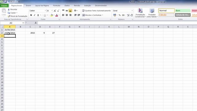 Excel - Função - Data смотреть онлайн