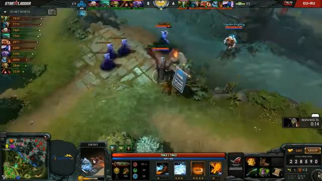 Cloud9 vs Tinker , SLTV Europe Season X, Day 15, Game 5 смотреть онлайн