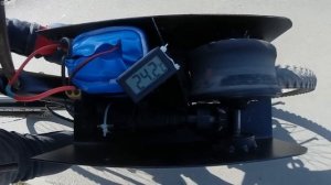 Электровелосипед из дешевого шуруповерта. Тест. Часть 2