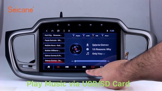 Android 8.1 2015 2016 Kia Sorento Radio GPS Head Unit with Bluetooth Music Audio system смотреть онлайн