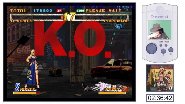 Dreamcast Console Challenge: Fatal Fury (Garou) Mark of the Wolves! смотреть онлайн