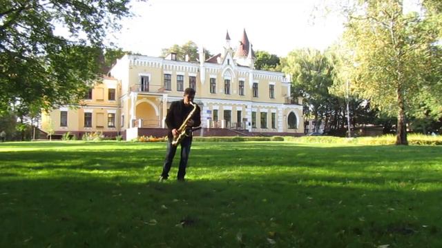 "You are beautiful". Outdoors walking with saxophone. Саксофон - Саксофонист - Чернигов смотреть онлайн