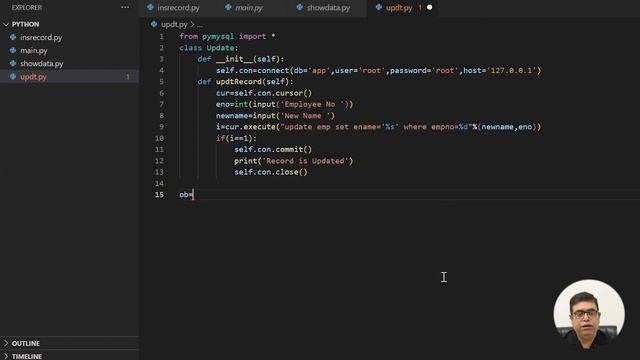 Python Database Connection (Part-3) by Tanay Sir | Learn Python - CodeSquadz смотреть онлайн