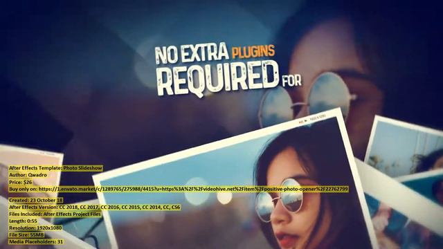 Photo Slideshow | After Effects Template | VideoHive 22762799