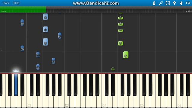 Everything Is Awesome - The LEGO movie song - Tegan and Sara - Piano Tutorial Synthesia смотреть онлайн