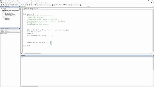 Lavorare con le Date - VBA Excel Tutorial Italiano 19 смотреть онлайн