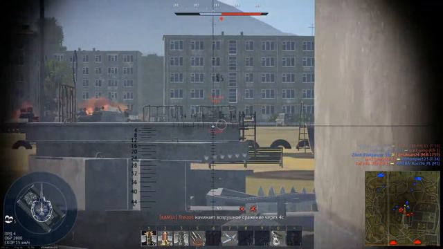 WarThunder. 6 место на карте Северск - 13. Германия 2 ранг смотреть онлайн