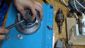 Замена подшипников на пылесосе Ракета-12А.