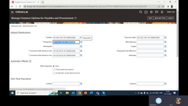 Oracle Financials - Fusion AP 2 - Payment Terms , Manage Invoice options смотреть онлайн