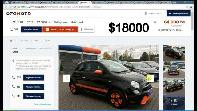 Какие ЭЛЕКТРИЧЕСКИЕ АВТОМОБИЛИ можно купить в Польше? | Цена Tesla X в Польше смотреть онлайн