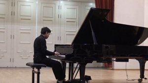 И. С. Бах Прелюдия и фуга C-dur 1 том ХТК, исполняет Тимофей Владимиров, ЦМШ, г. Москва