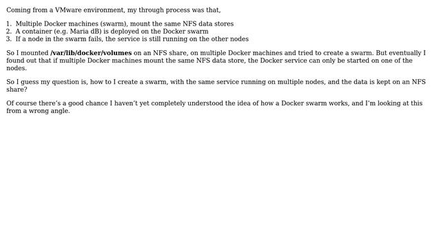 DevOps & SysAdmins: How docker handles high availability? смотреть онлайн