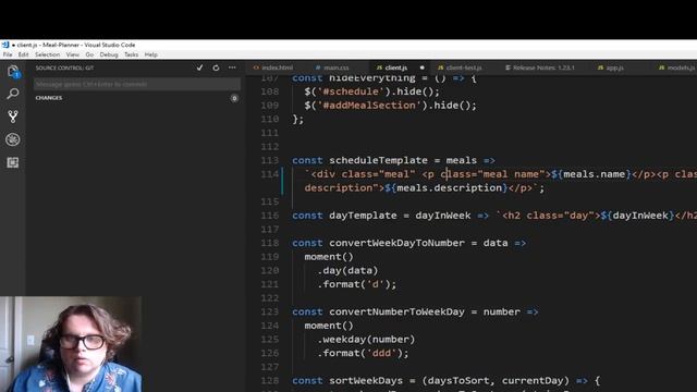 Delia Codes - Meal Planner my first node project Live Stream смотреть онлайн