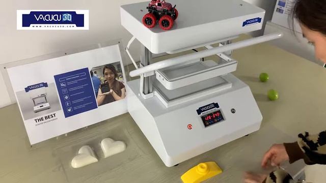 Vacucu3d vacuum former A4 operate video смотреть онлайн