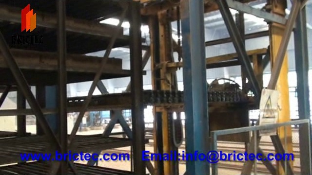 loading green bricks to chamber dryer cart смотреть онлайн